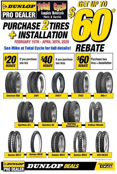 Total Cycle's specials